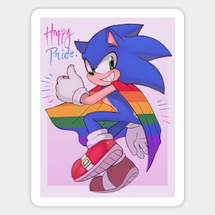 Sonic Pride Magnet
